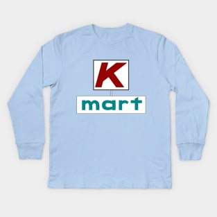 K-Mart Sign Kids Long Sleeve T-Shirt